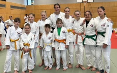 Königsbrunner Judomädchen trainieren mit Doppelweltmeisterin Anna Maria Wagner