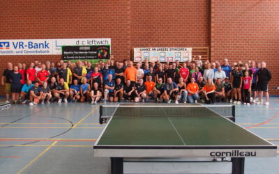 Spenden sammeln beim Tischtennis wird nie langweilig