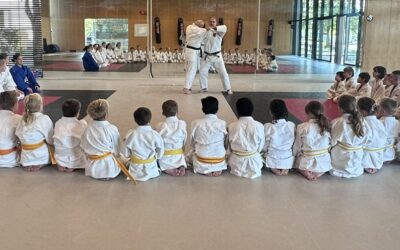 „Volles Judohaus“ in den Sommerferien; Großer Trainingsbetrieb bei den Königsbrunner Polizei-Judoka